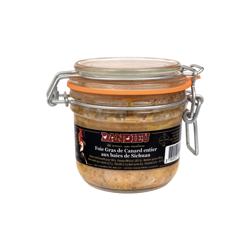 Foie gras entier de canard...