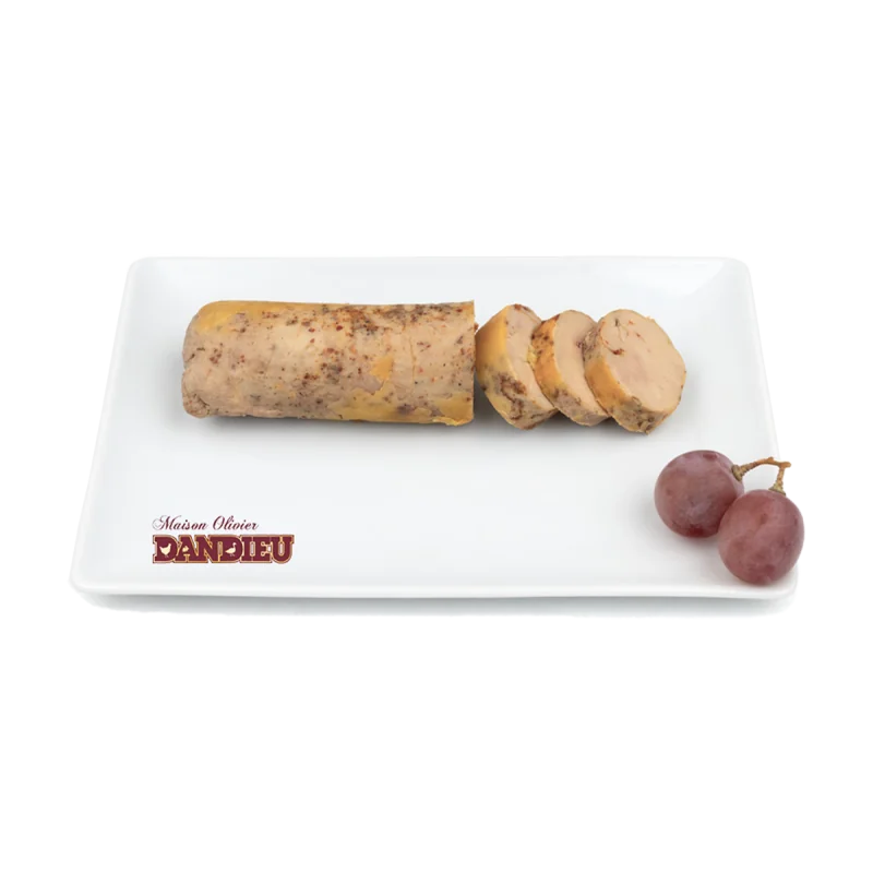 Maison Dandieu - Foie gras de canard mi-cuit au piment ballotin - 150G