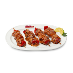 Brochettes de poulet...