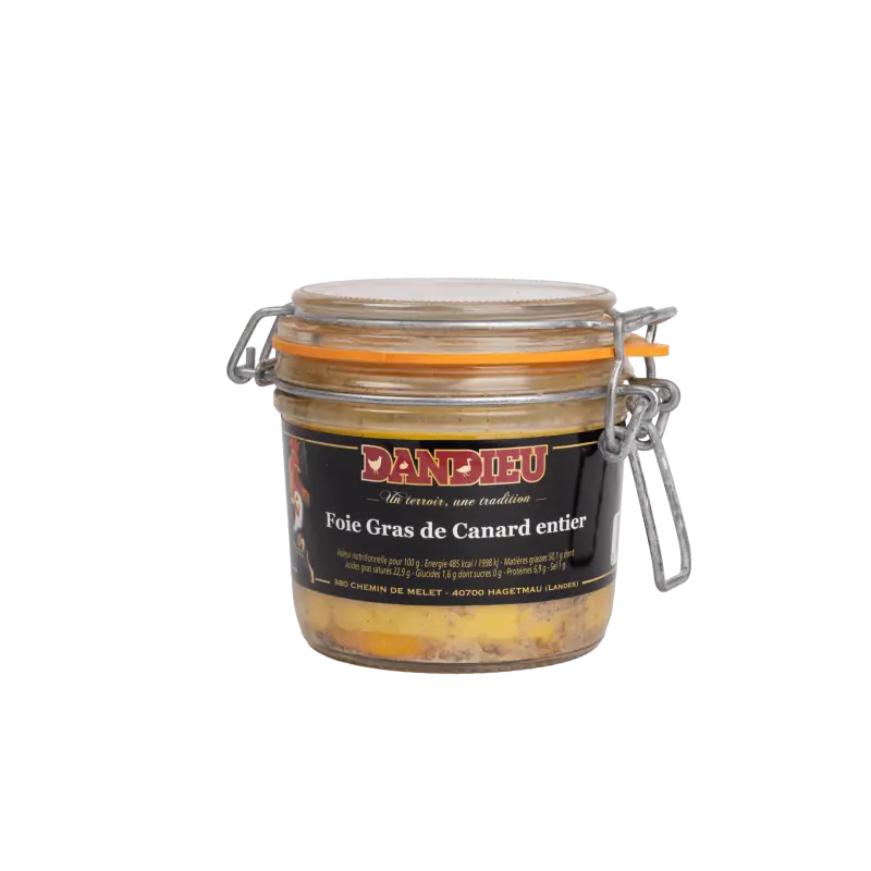 Maison Dandieu - FOIE GRAS ENTIER CANARD - 320g