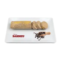 Foie gras de canard mi-cuit aux Baies de Timut ballotin 150g