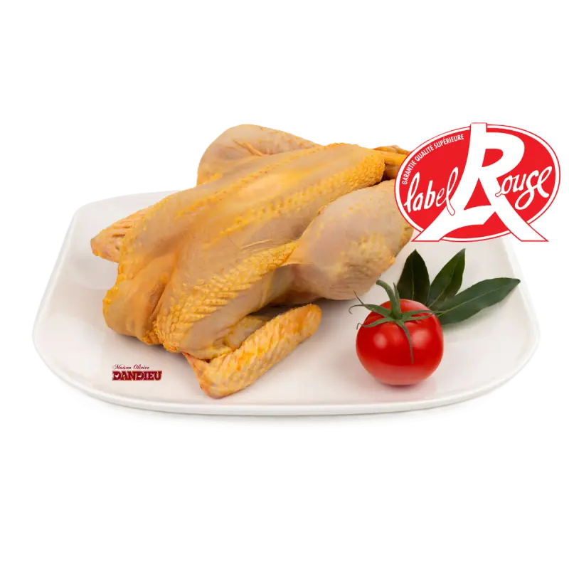 Maison Dandieu - Poulet sélection prêt à cuire 2kg