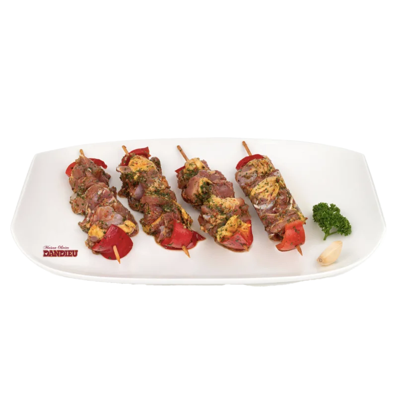 Maison Dandieu - Brochettes de poulet marinés landaise