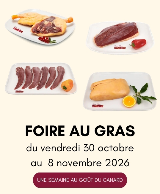 FOIRE AU GRAS du mardi 30 octobre au 8 novembre 2026 UNE SEMAINE AU GOÛT DU CANARD